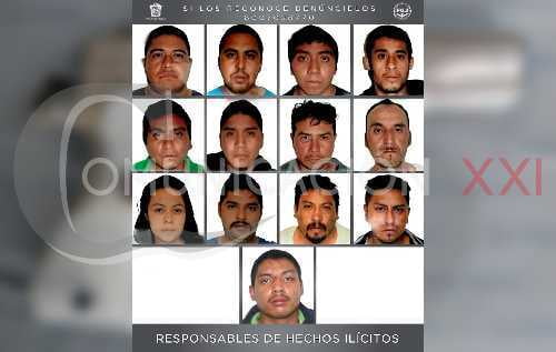Sentencias de hasta 75 años de cárcel para 13 secuestradores del valle de Toluca